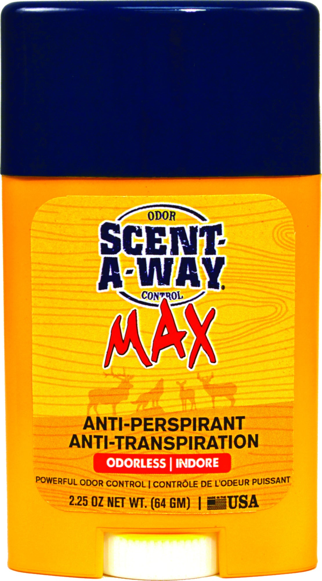 Hunters Specialties Scent-A-Way Max Antiperspirant Hunting Odour Eliminator, 2.25-oz