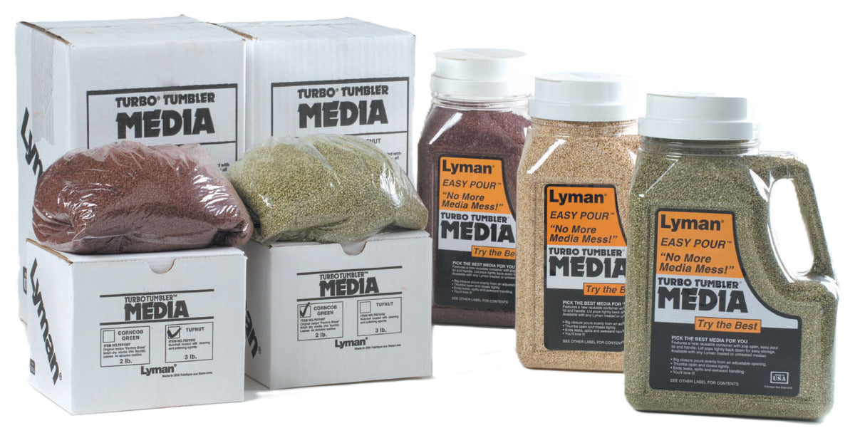LYMAN TURBO TUMBLER MEDIA CORNCOB GREEN 2LB