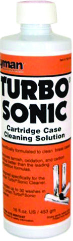 Lyman Turbo Sonic Ultrasonic Case Cleaning Solution, 16oz