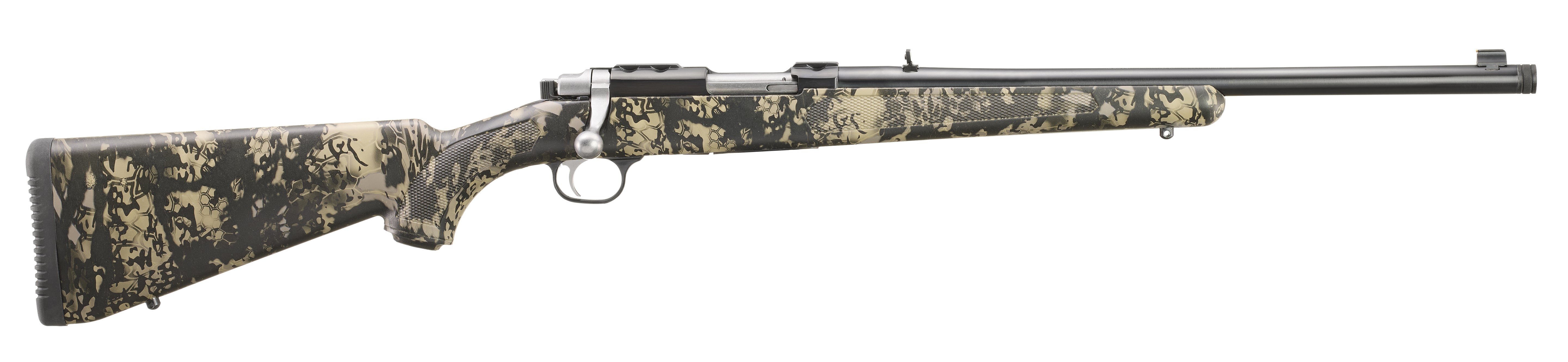 Ruger 7421 77/357 Bolt Action Rifle 357 Mag, 18.5 Bbl, Blued , Kryptek