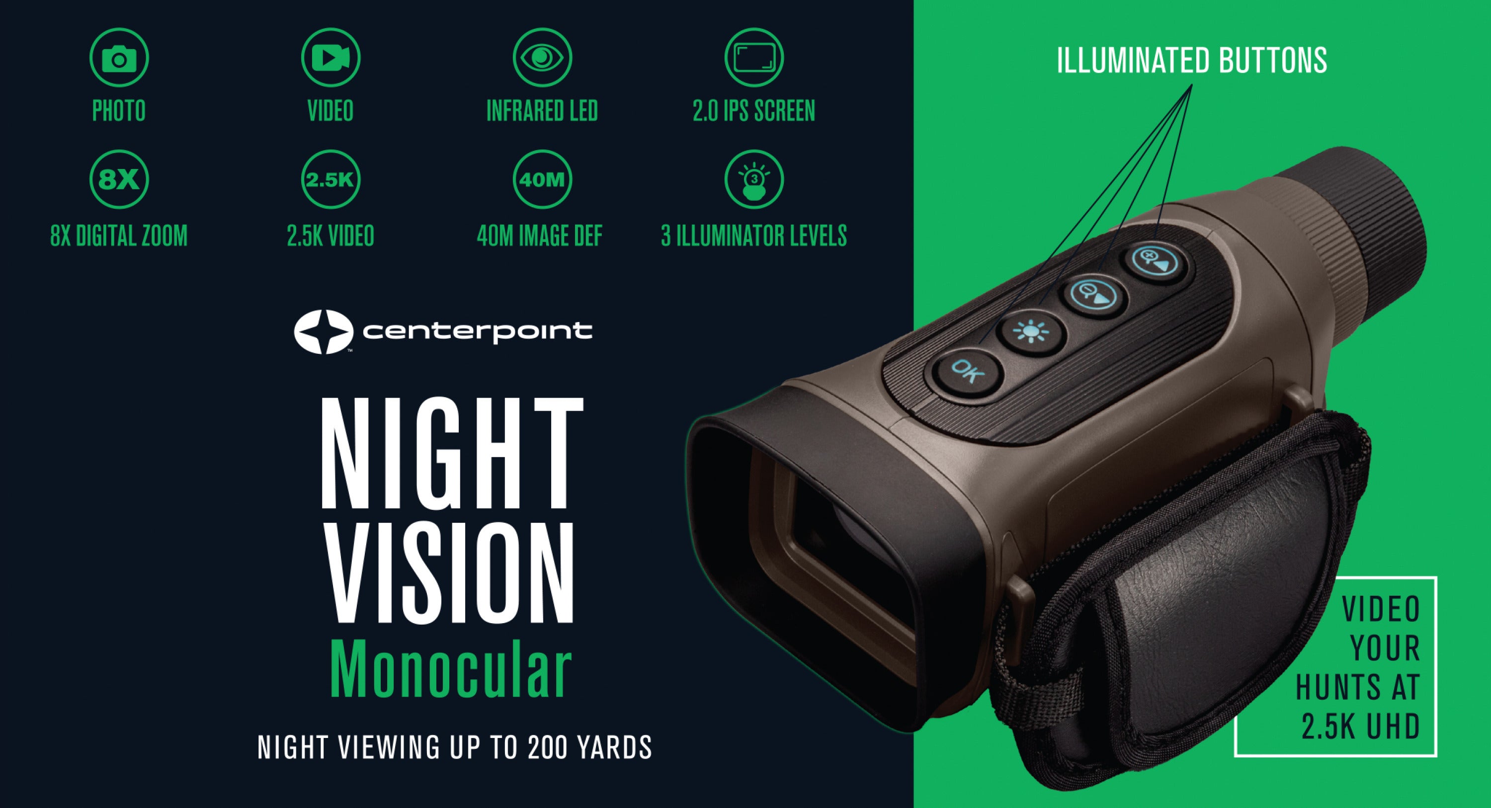 Crosman CPNV01 Night Vision Monocular