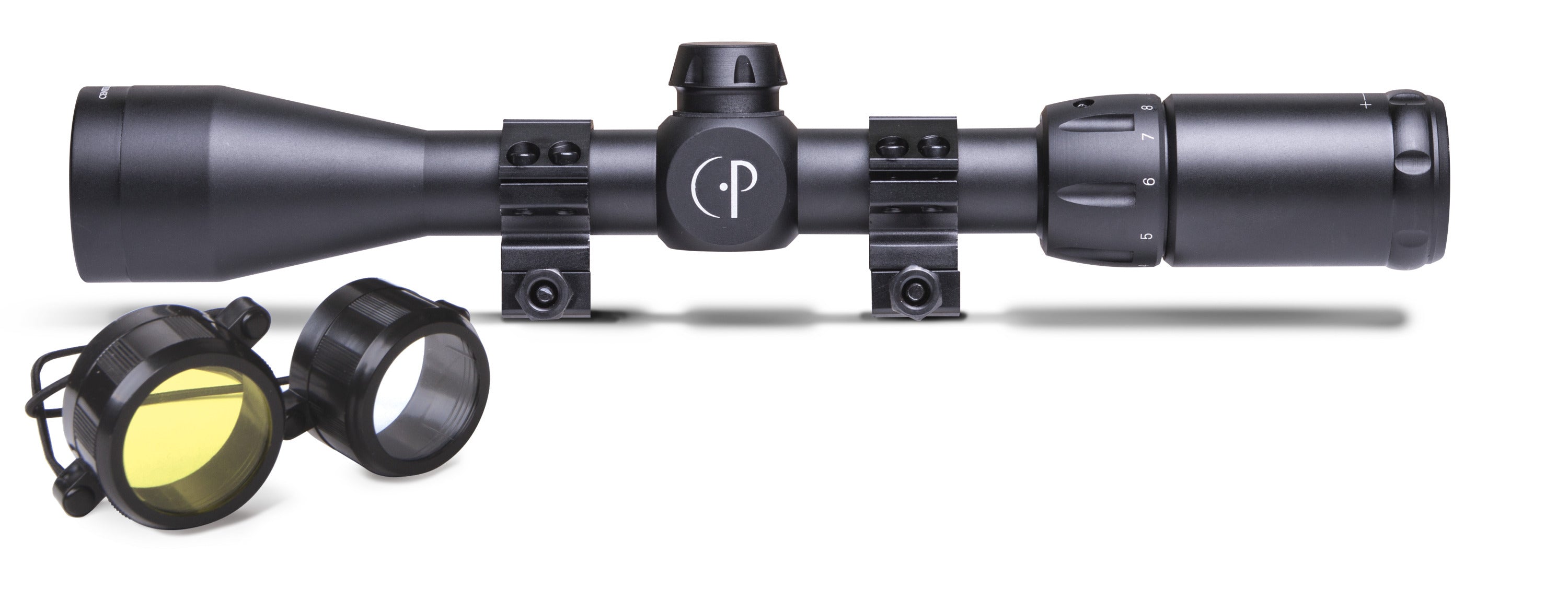 Crosman LR394RG2 High Performance Riflescope 3-9x40mm TAG Series Reticle Illumination & Pictainny Rings