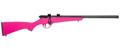 Savage Arms Rascal FV/SR Single Shot HB .22 Lr Pink Synthetic Stock