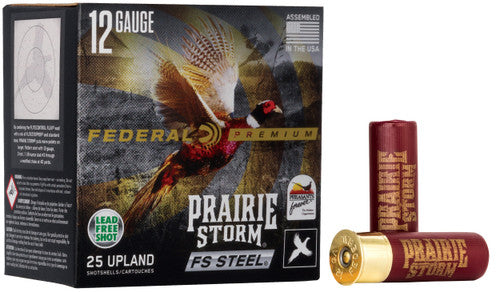 Federal Prairie Storm Steel 12GA 2-3/4" 1-1/8 Oz #4