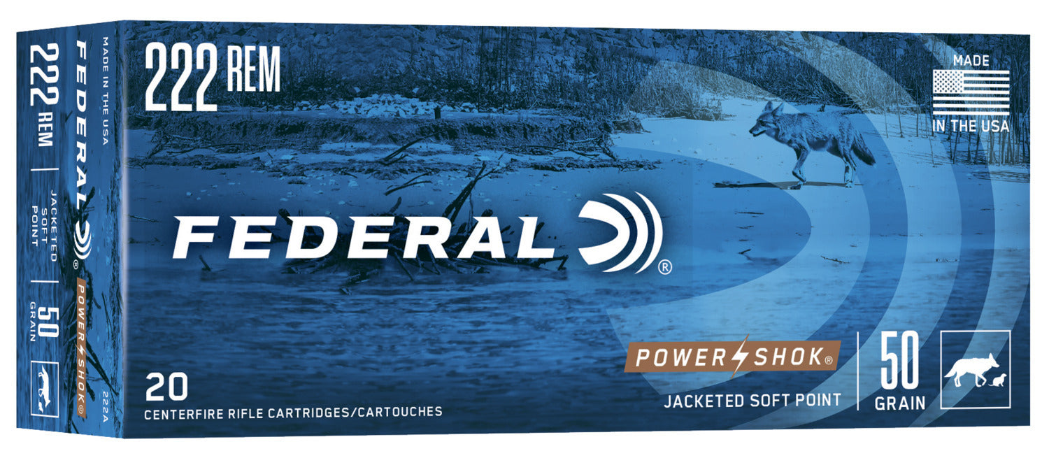 Federal Power Shok Rifle Ammunition