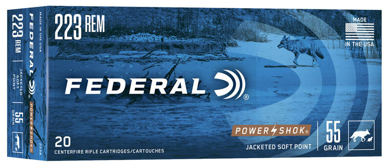 Federal Power Shok Rifle Ammunition