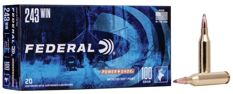 Federal Power Shok Rifle Ammunition