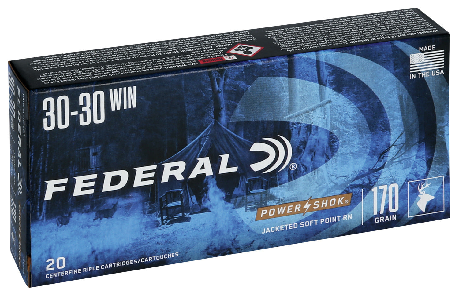 Federal Power Shok Rifle Ammunition