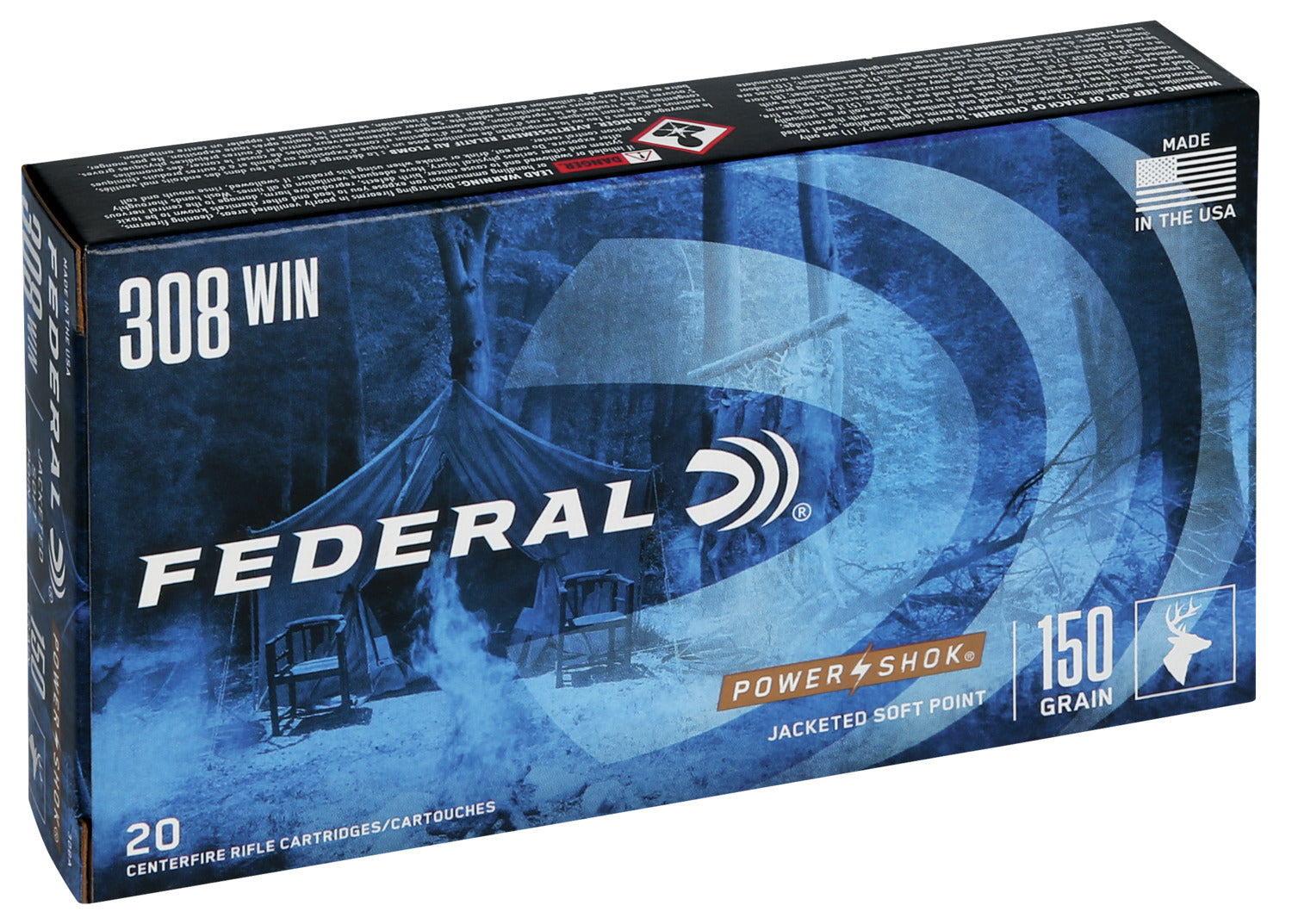 Federal Power Shok Rifle Ammunition