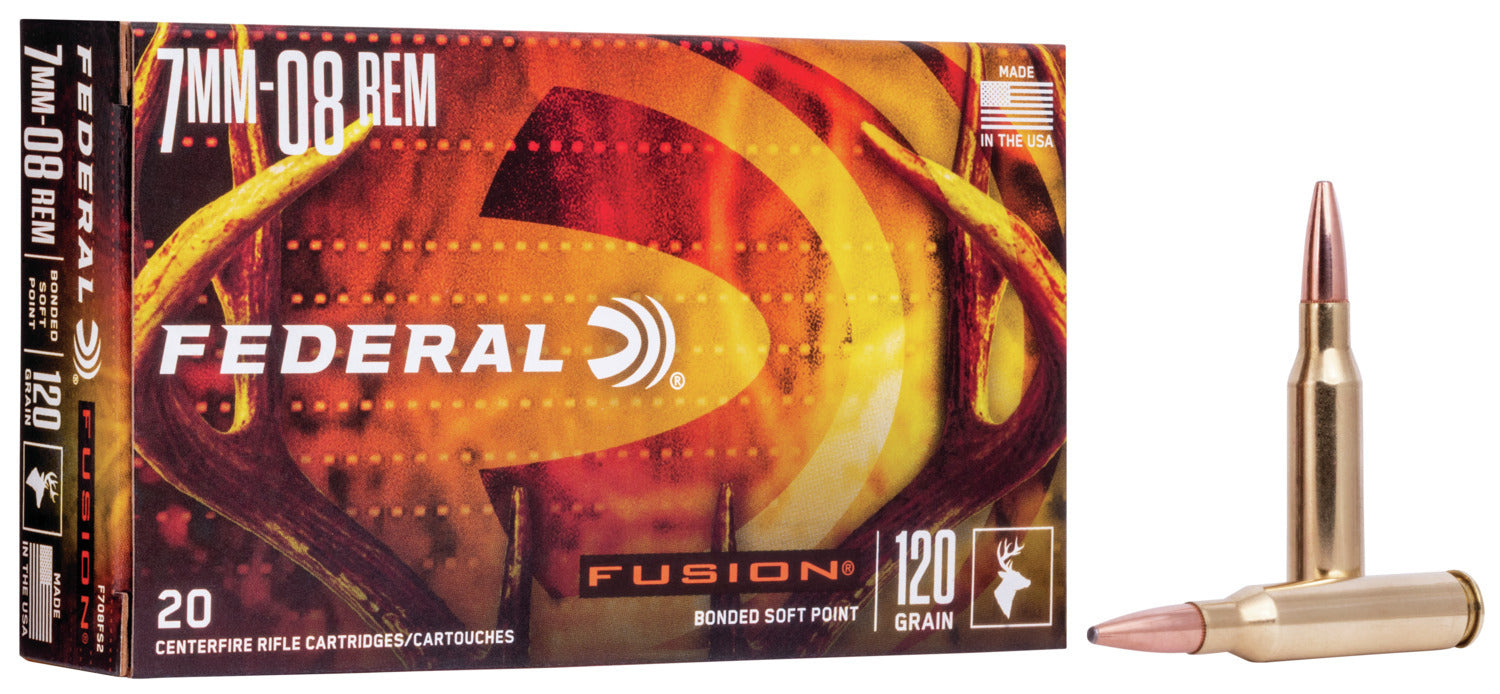 FEDERAL FUSION CENTERFIRE RIFLE AMMUNITION