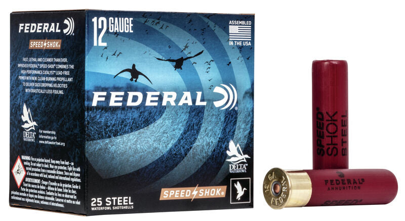 Federal Premium Speed Shok 12 Gauge 1 3/8 Oz Speed Shok Centerfire BB Shot 25 Rounds WF133 BB