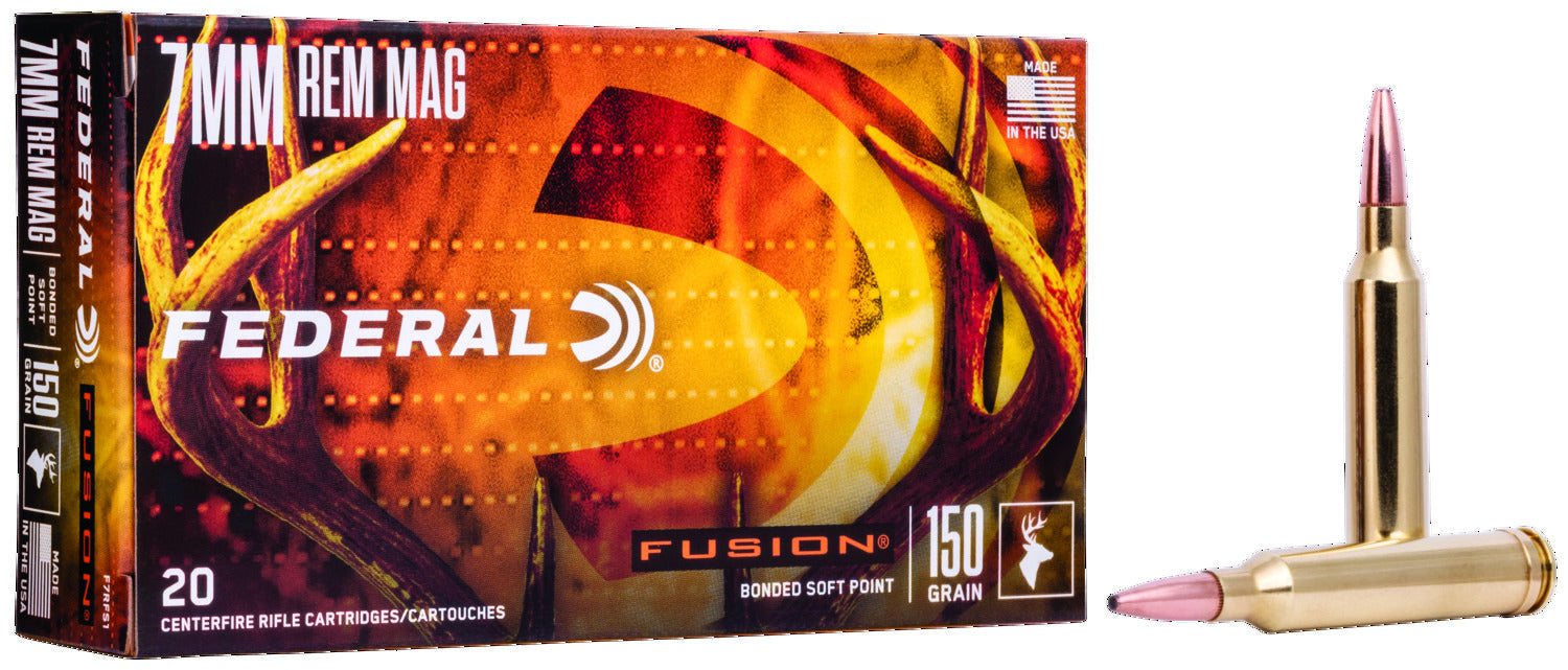 FEDERAL FUSION CENTERFIRE RIFLE AMMUNITION
