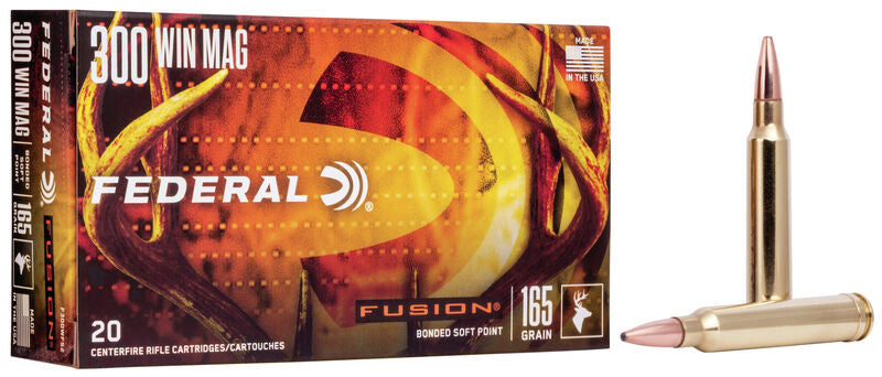FEDERAL FUSION CENTERFIRE RIFLE AMMUNITION