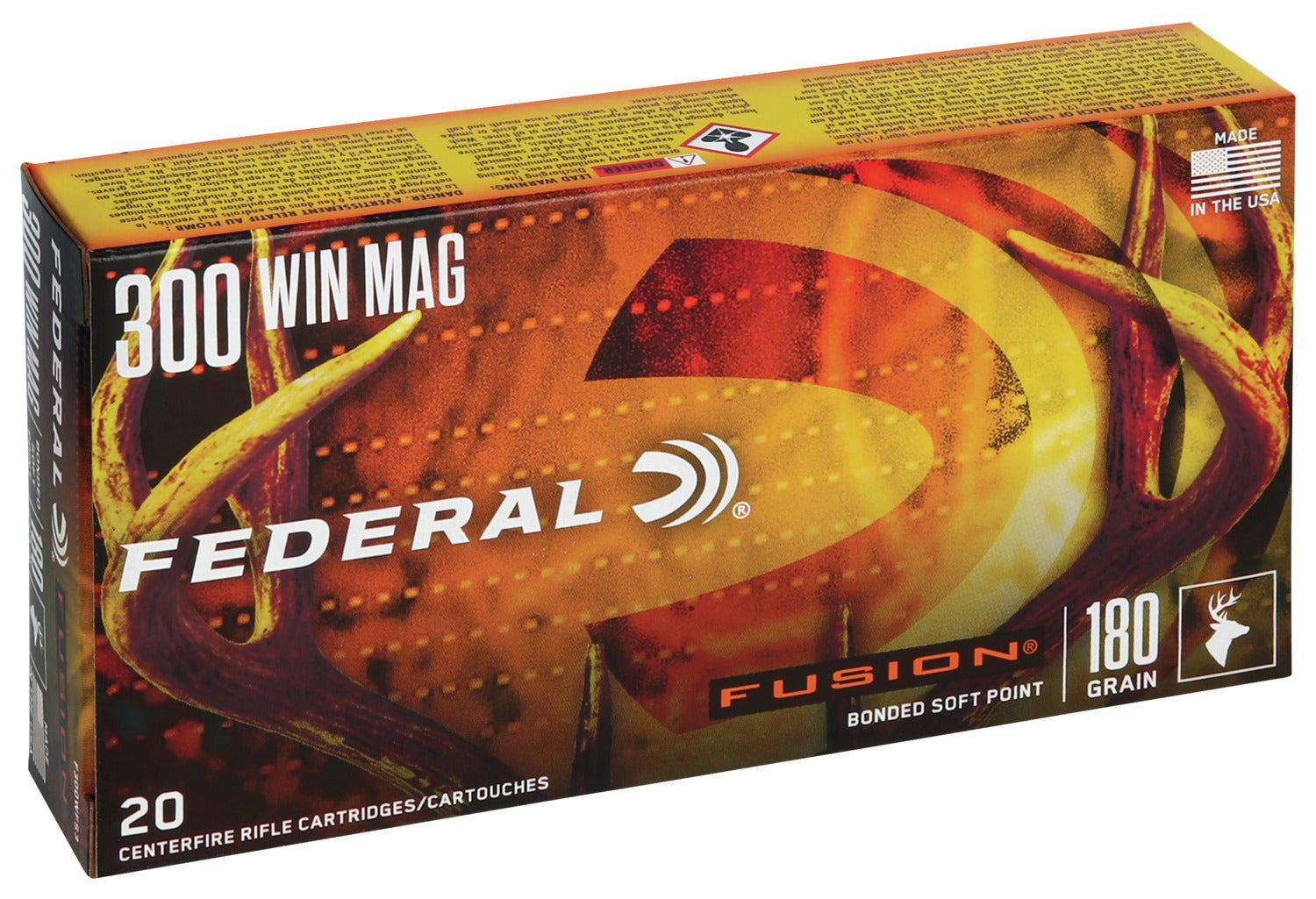 FEDERAL FUSION CENTERFIRE RIFLE AMMUNITION