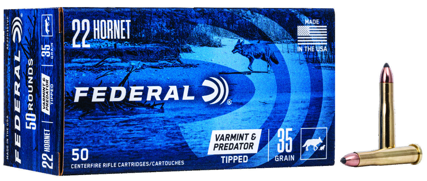 Federal AE22H35TVP American Eagle 22 Hornet 35 GR Varmint