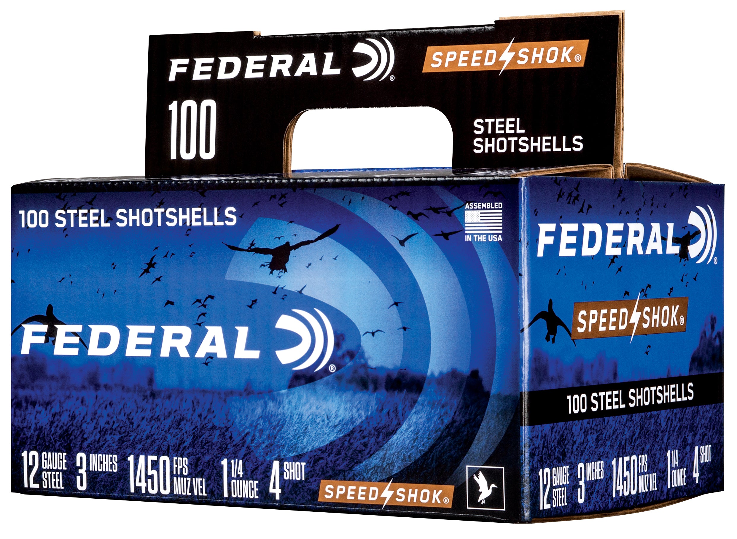Federal Speed-Shok 12 GA #BB, 100 Rounds, 3"