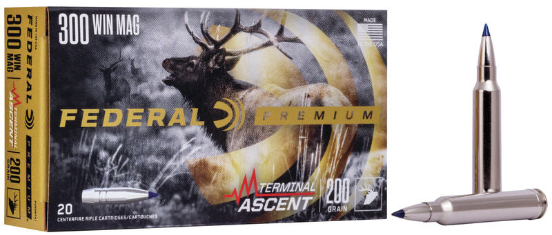 Federal Premium Terminal Ascent .30-06 Springfield Ammunition 20 Round Box 175 Grain Terminal Ascent Projectile 2730fps