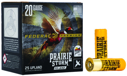 Federal Prairie Storm 20GA 2-3/4" 1 Oz #4 Fs Lead