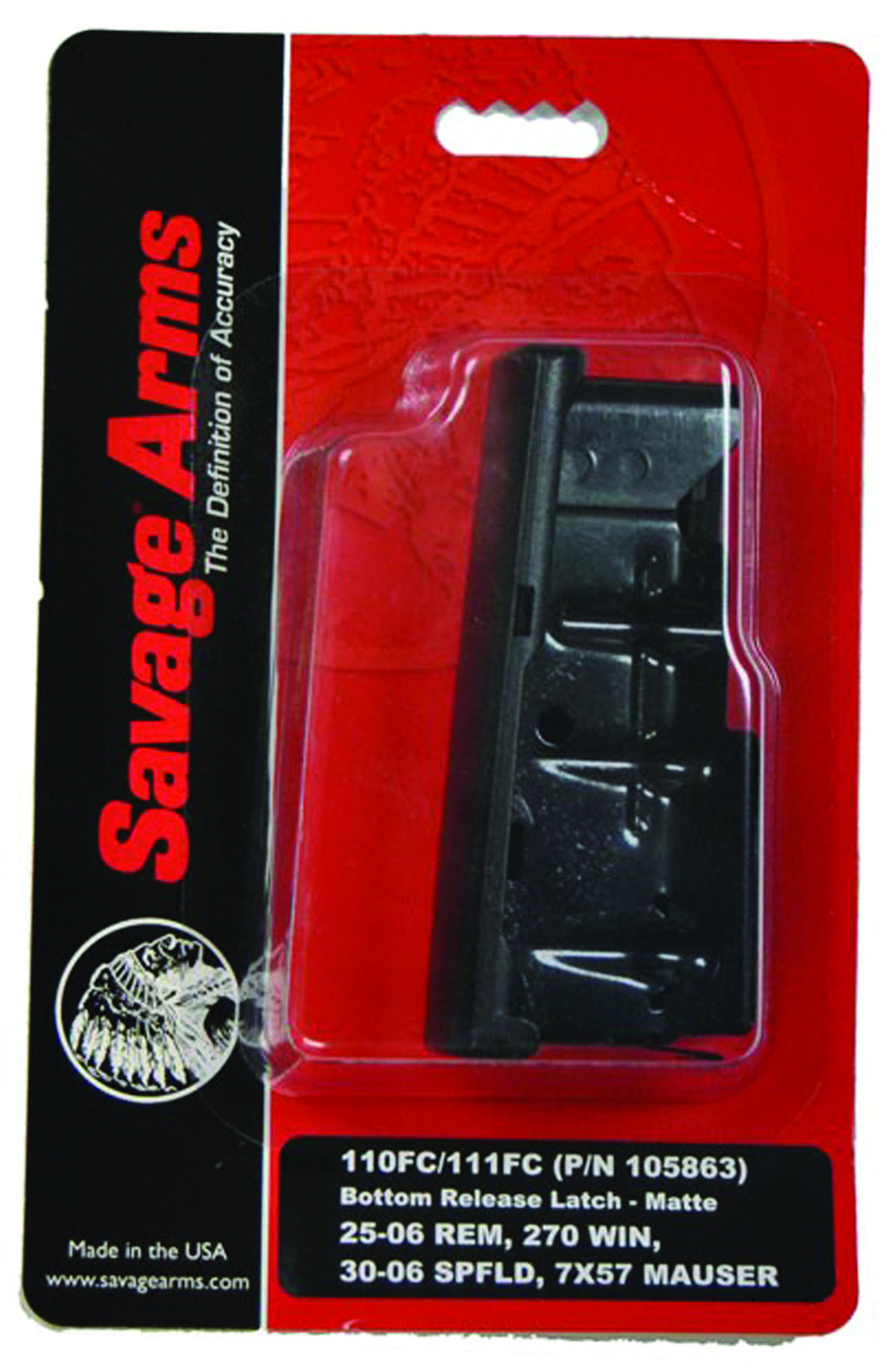 SAVAGE 16C MAGAZINE    243 WIN, 7MM-08 REM, 260 REM, 308 WIN