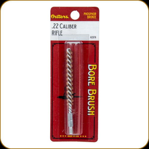 Outers 41974 .22 caliber phosphor bronze rifle bore brush