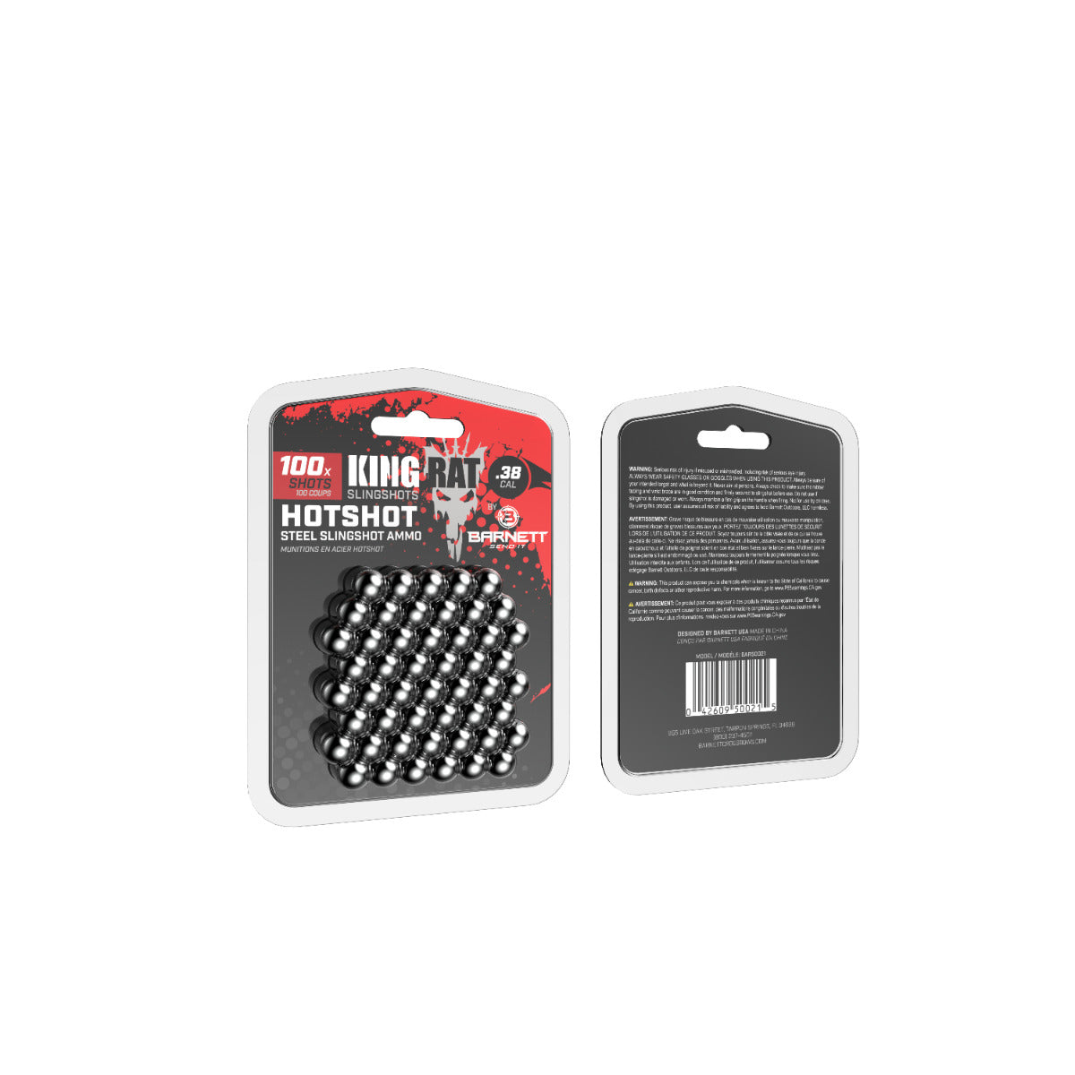 Barnett Hotshot 100 Slingshot Target Ammo