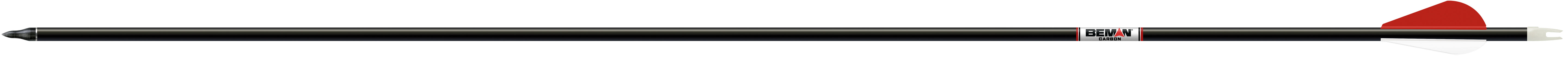 Easton 825582 White Box Arrow Cut To 29" Fletched With 2 Vanes - 4Pk