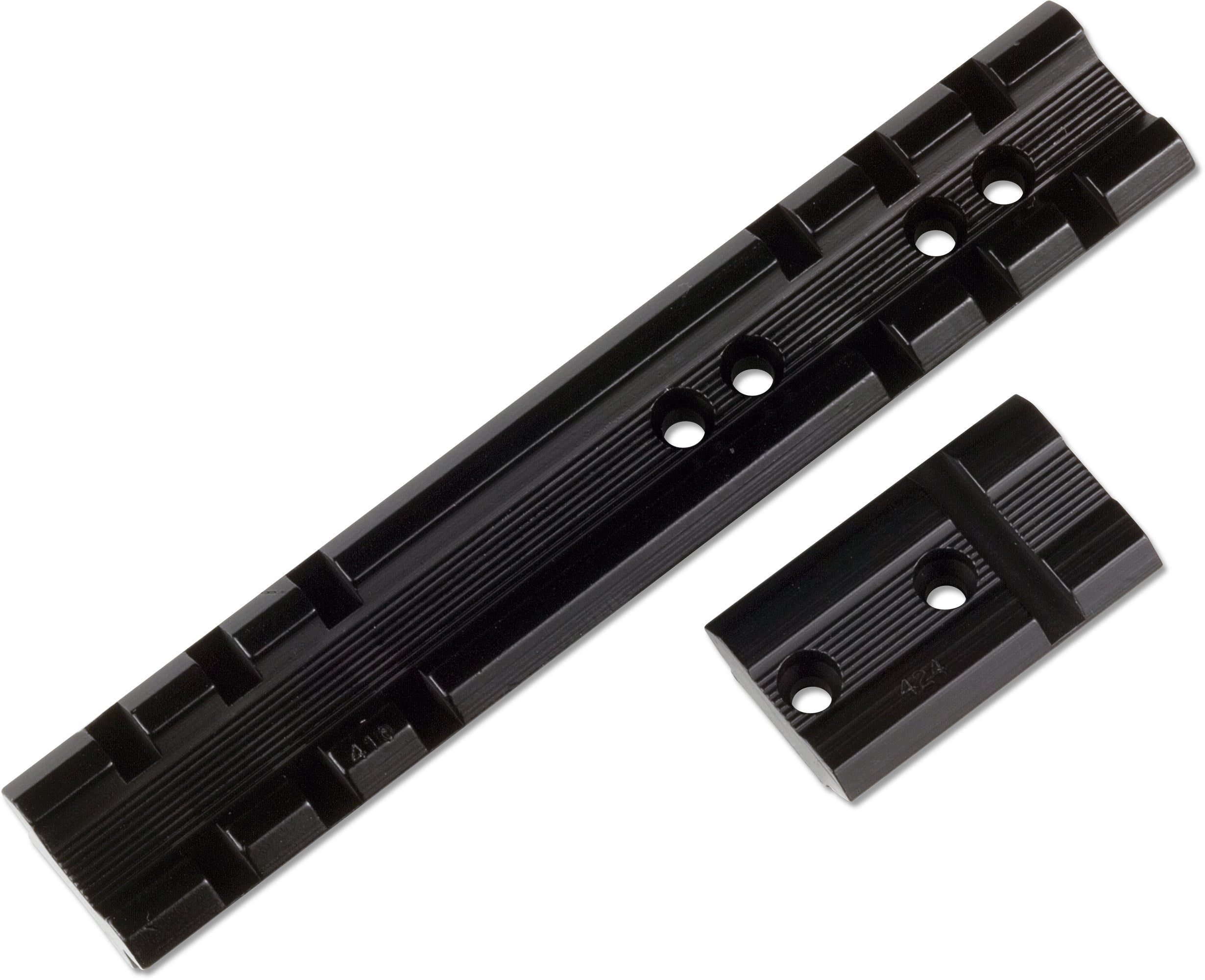 Weaver No. 410 Base T/C Encore Rifle & Pistol & Omega .50 Standard 1-Piece Detachable Top-Mount Base Black