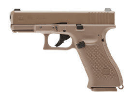 Glock 2255212 19x Blowback 177 BB CO2 powered Air Pistol 18 shot drop free magazine full metal slide 360FPS