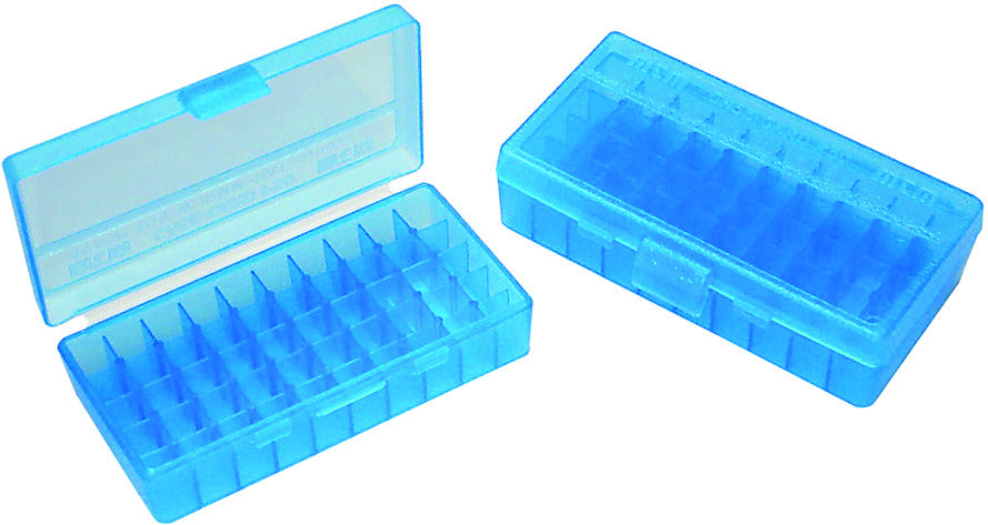 MTM 40/45/10MM Cal 50 Round Flip-Top Ammo Box
