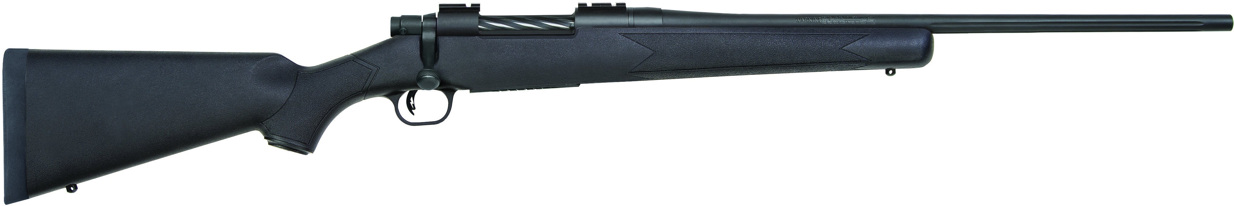Mossberg Patriot Bolt Action Rifle .308 Winchester 22 Fluted Barrel 5 Rounds Synthetic Stock Matte Blue Finish