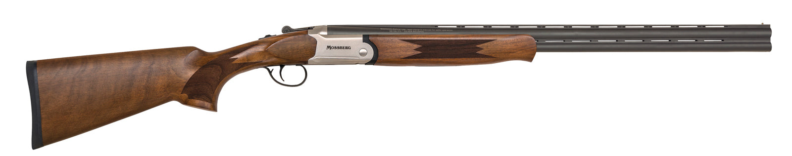 Mossberg Silver Reserve .410 Bore Over/Under Shotgun 26 Barrels Bead Front Sight Black Satin Black Walnut Stock Two Tone Finish