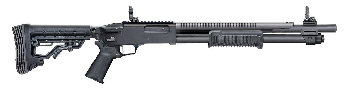 Mossberg 590 Woodland 12 Gauge Shotgun, 20 Barrel, 8 Rounds