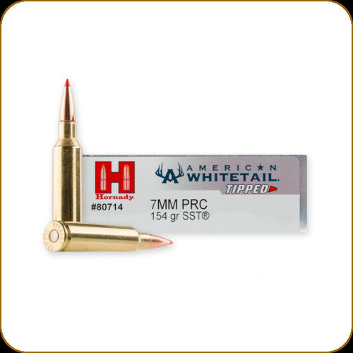 Hornady 7MM PRC 154GR SST AMERICAN WHITETAIL TIPPED AMMO product image