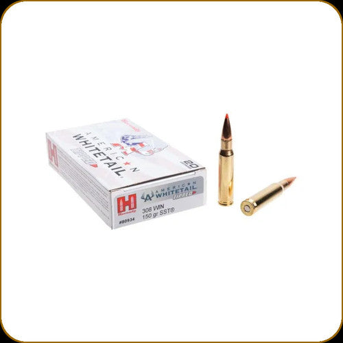 Hornady 308 WIN 150GR SST AMERICAN WHITETAIL TIPPED AMMO product image
