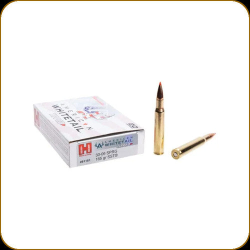 Hornady 30-06 SPRG 165GR SST AMERICAN WHITETAIL TIPPED AMMO product image