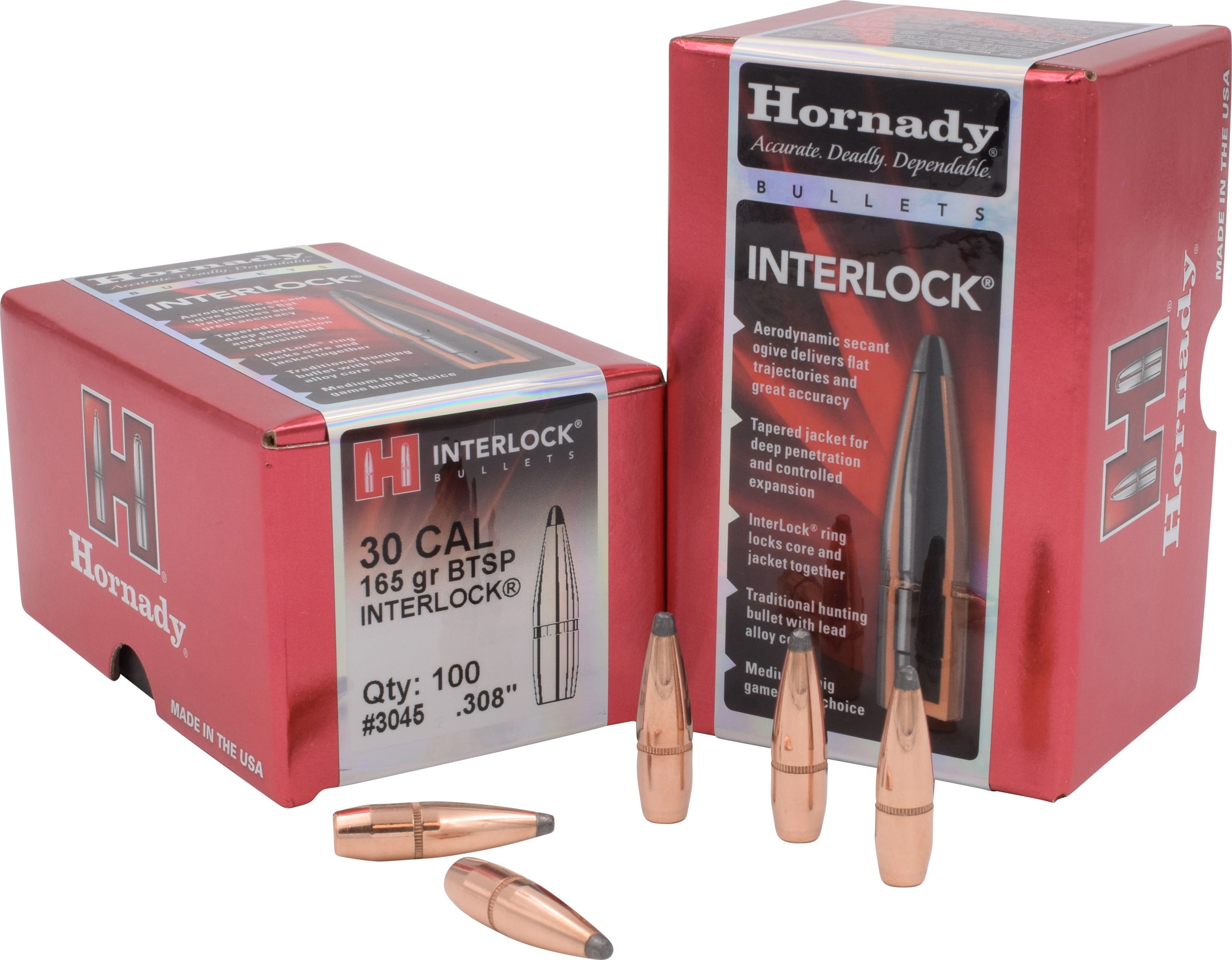 6.5mm .264 140 gr InterLock® SP