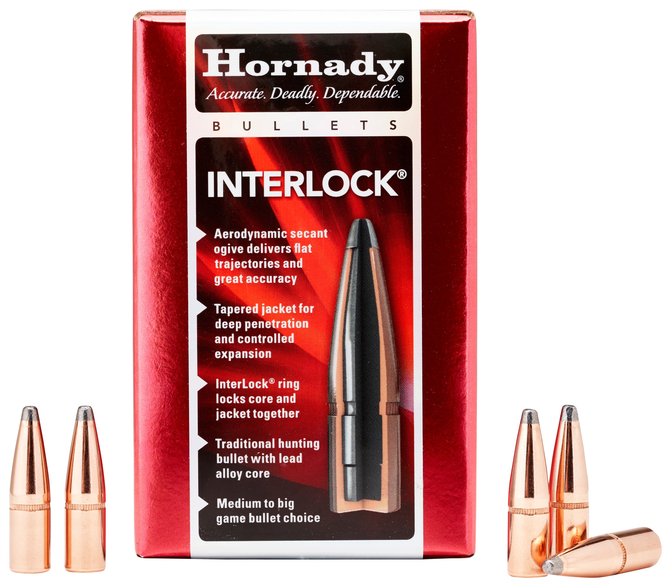 Hornady InterLock Rifle Bullets
