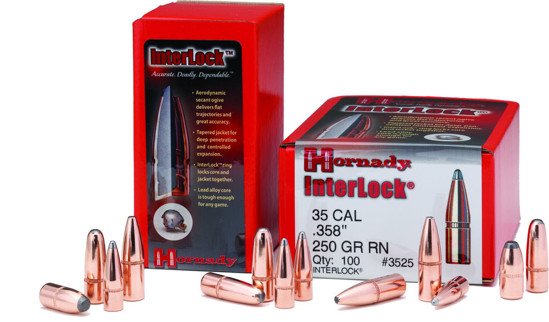 Hornady 3232 Interlock Rifle Bullets 8mm .323 150Gr SP 100 ct