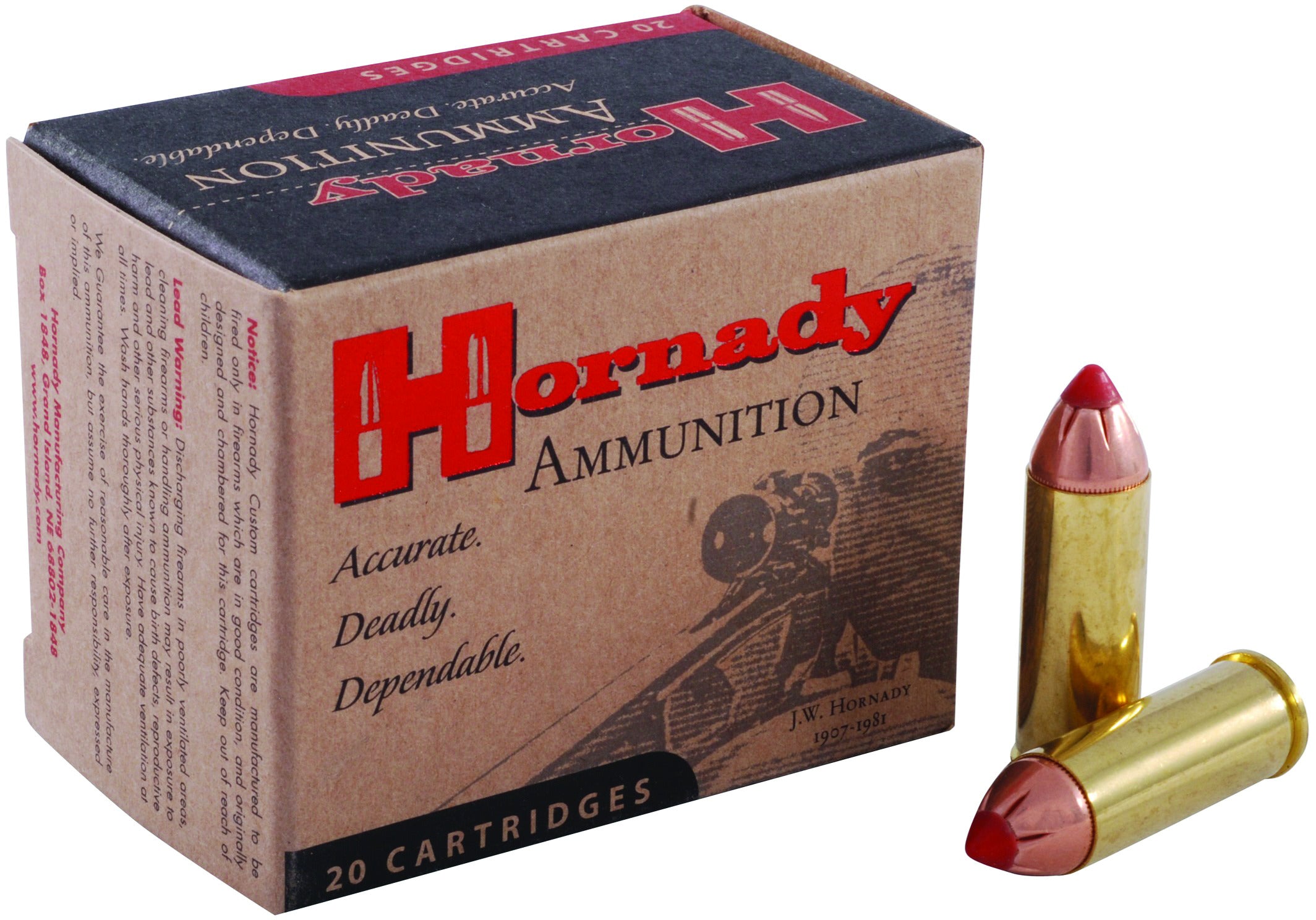 Hornady LEVERevolution Ammunition: 45 Colt, 225 gr, FTX, 950 fps, Model 92792 - 20ct