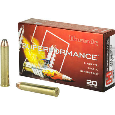 HORNADY 444 MARLIN 265GR FP SUPERFORMANCE AMMO