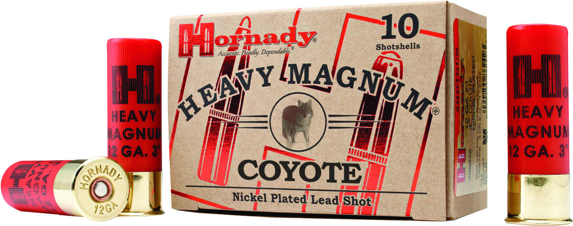 HORNADY-12 GA 00BUCK 3 NICKEL COYOTE