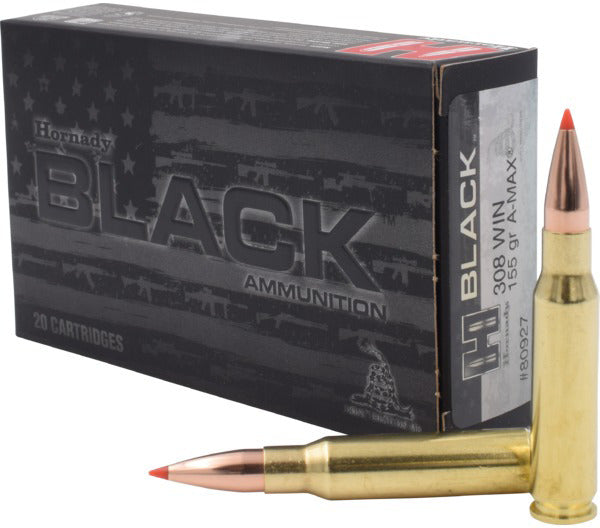 Hornady Black Brass .308 Win 155 Grain 20-Rounds AM