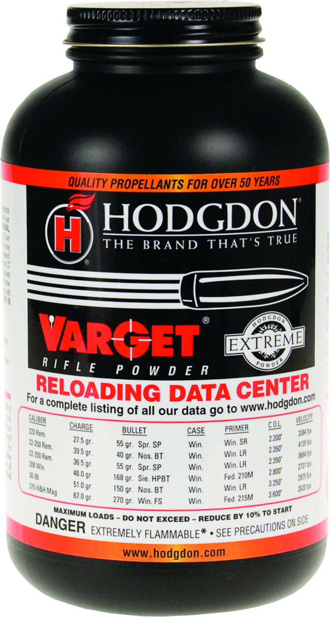 Hodgdon Varget Powder
