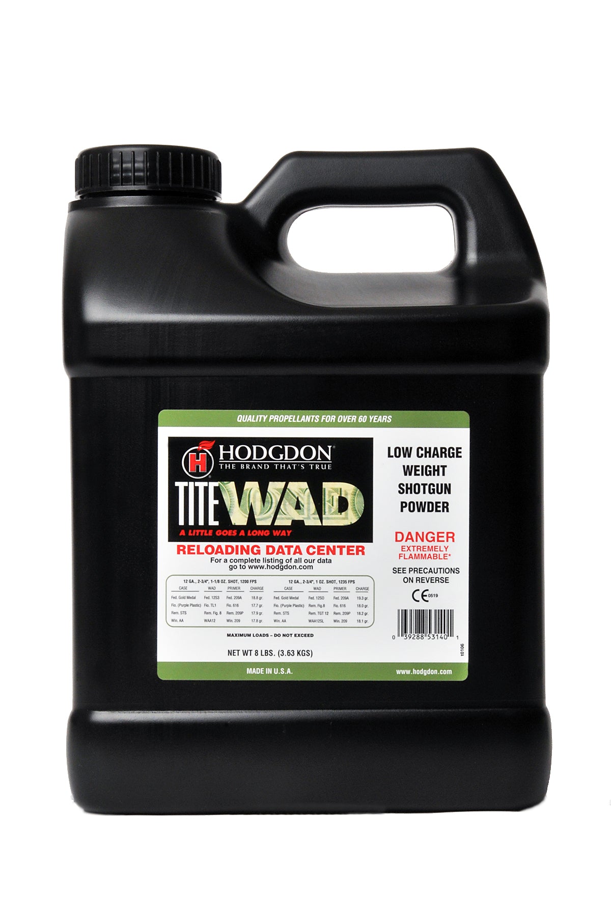 Hodgdon TW8 Titewad Smokeless