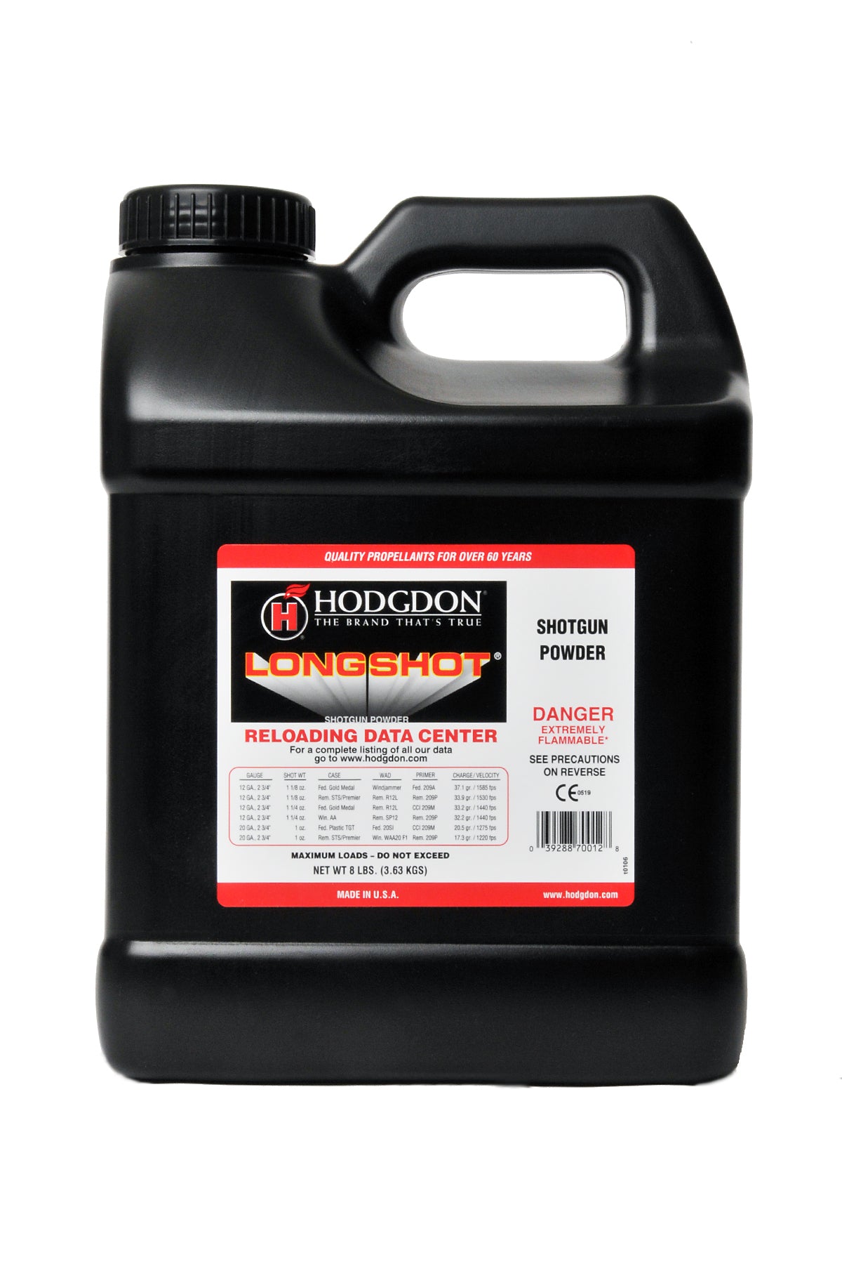 Hodgdon LS8 Longshot Smokeless