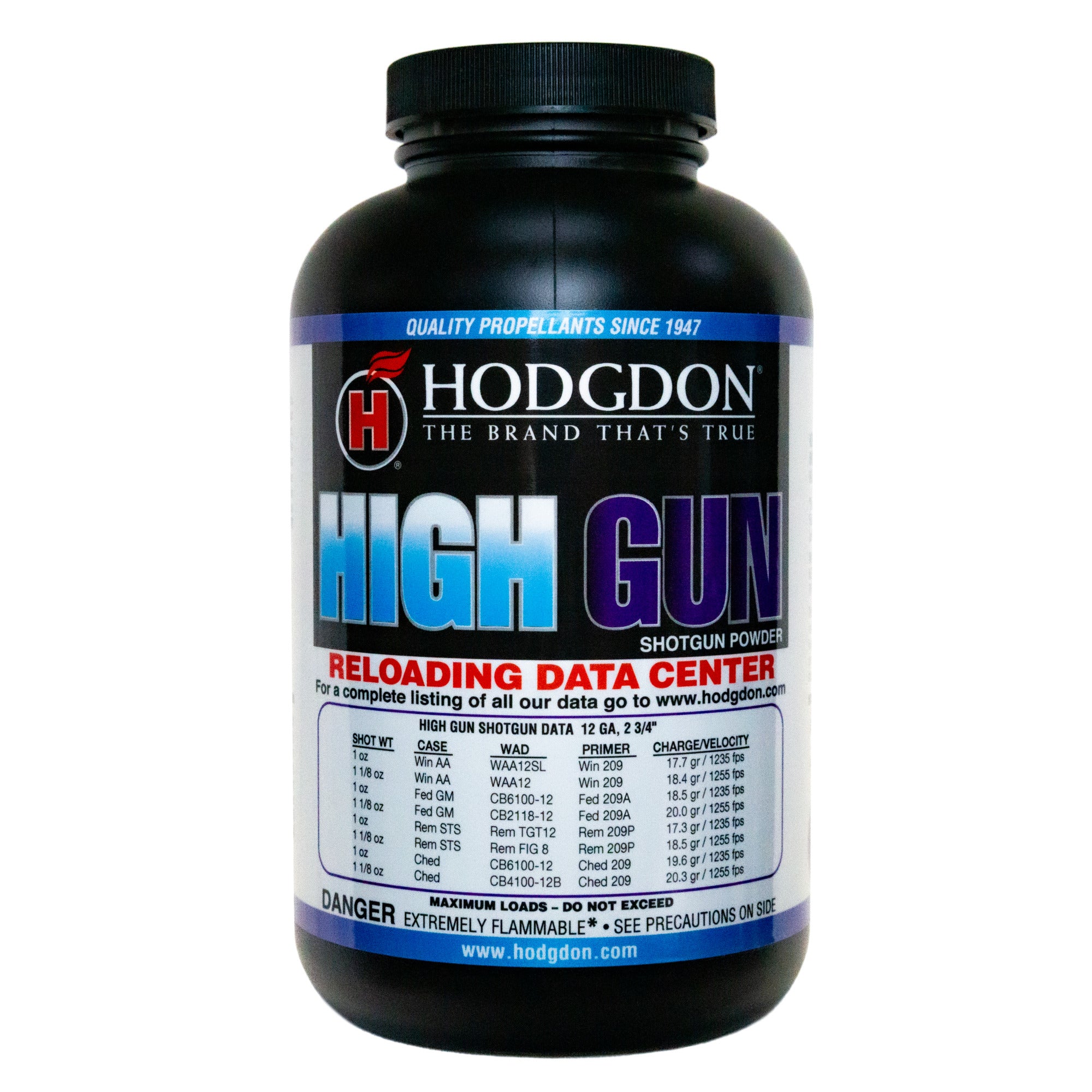 Hodgdon High Gun Shotgun Powder 1 Lb.