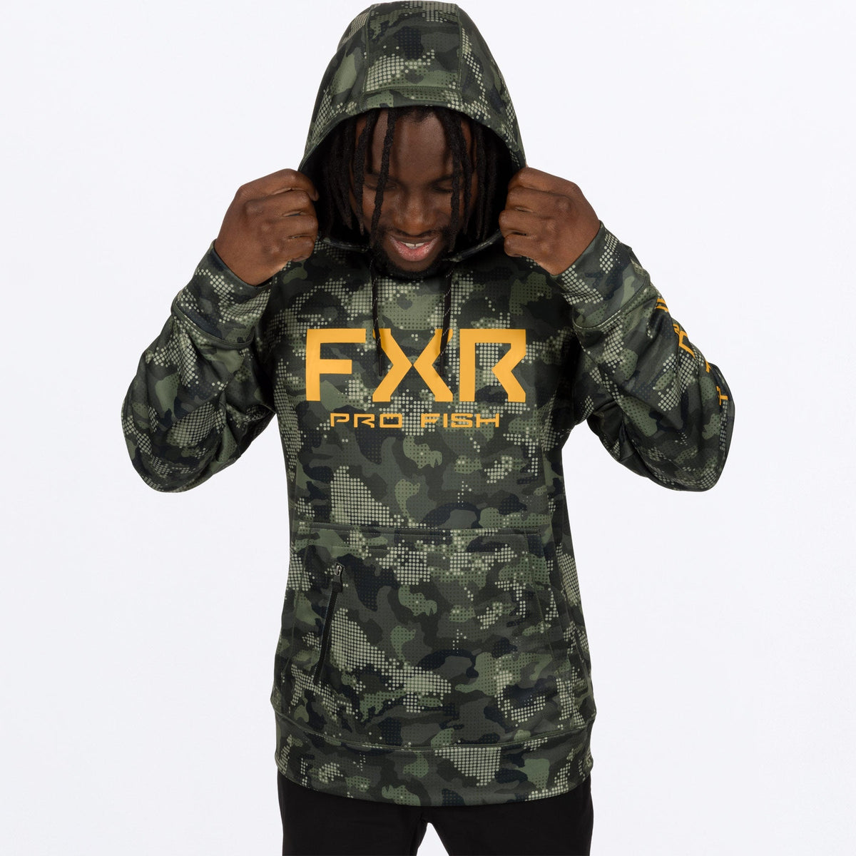 FXR Men's Pro Fish Tech Pullover Hoodie