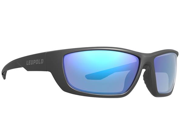 Leupold Cheyenne Performance Eyewear Matte Black Blue Mirror