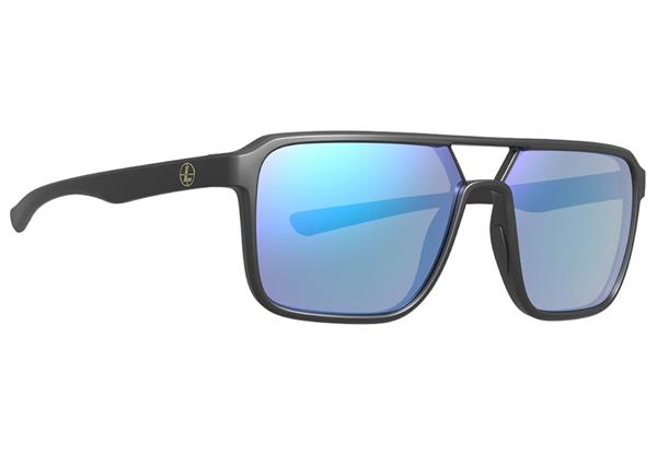 Leupold Bridger Performance Eyewear Matte Black Blue Mirror