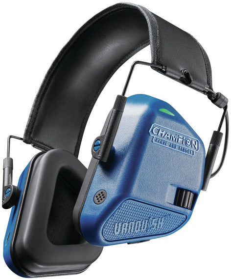 Champion Vanquish Electronic Hearing Protection – Blue